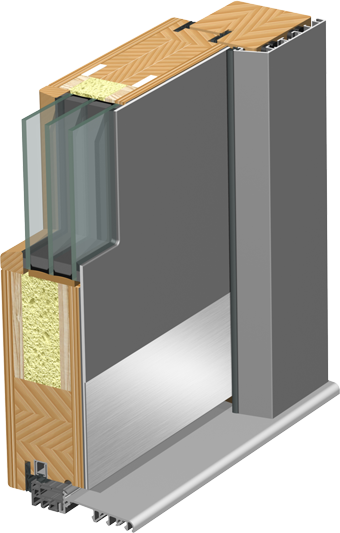 Prerez modern les-alu