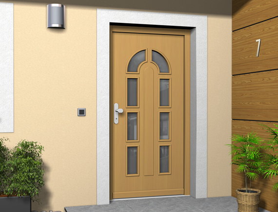 Lesena Vhodna vrata - CLASSIC