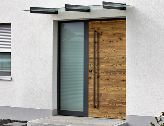 Lesena Vhodna vrata - MODERN